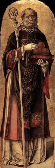 BARTOLOMEO VENETO St Nicholas of Bari oil painting image